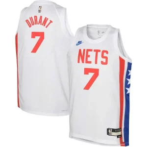 Fantastico Kevin Durant Brooklyn Nets Nike Youth 2022/23 Swingman Jersey White Classic Edition