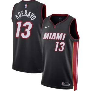 Trendy Classico Sofisticato Bam Adebayo Miami Heat Nike Unisex Swingman Jersey Icon Edition Black
