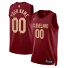 Comodo Eccezionale Sofisticato Cleveland Cavaliers Nike Unisex Swingman Custom Jersey Burgundy Icon Edition