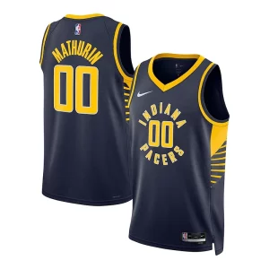 Ottimo Resistente Sofisticato Bennedict Mathurin Indiana Pacers Nike Unisex Swingman Jersey Association Edition Navy