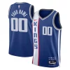 Sofisticato Raffinato Magnifico Sacramento Kings Nike Unisex 2023/24 Custom Swingman Jersey Blue City Edition