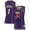 Stupendo Delizioso Elegante Tracy McGrady Toronto Raptors Women's 1998/99 Hardwood Classics Swingman Jersey Purple