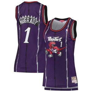 Stupendo Delizioso Elegante Tracy McGrady Toronto Raptors Women's 1998/99 Hardwood Classics Swingman Jersey Purple