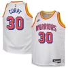 Sofisticato Versatile Stephen Curry Golden State Warriors Nike Youth 2024/25 Swingman Jersey White Classic Edition