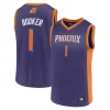 Sofisticato Delizioso Classico Men's Devin Booker Purple Phoenix Suns Player Jersey