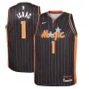 Accattivante Jonathan Isaac Orlando Magic Nike Youth Swingman Jersey City Edition Anthracite
