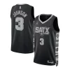 Fascinante Incantevole Ottimo Keldon Johnson San Antonio Spurs Jordan Brand Unisex Swingman Jersey Statement Edition Black