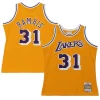 Accattivante Kurt Rambis Los Angeles Lakers 1984/85 Swingman Jersey Gold
