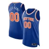 Raffinato Comodo Moderno New York Knicks Nike 2021/22 Diamond Swingman Authentic Custom Jersey Icon Edition Blue