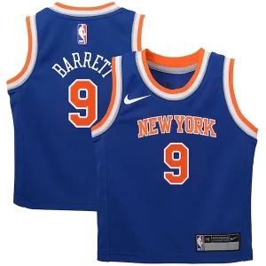 Cool RJ Barrett New York Knicks Nike Preschool Swingman Player Jersey Icon Edition Blue