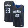 Raffinato Resistente Tristan da Silva Orlando Magic Youth 2024 NBA Draft Fast Break Player Jersey Icon Edition Black