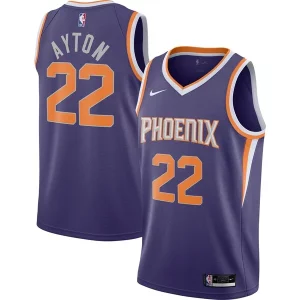 Pratico Cool Deandre Ayton Phoenix Suns Nike 2020/21 Swingman Player Jersey Icon Edition Purple