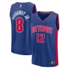 Trendy Eccezionale Ottimo Tim Hardaway Jr. Detroit Pistons Fast Break Replica Player Jersey Icon Edition Blue