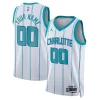 Sofisticato Charlotte Hornets Jordan Brand Unisex Swingman Custom Jersey White Association Edition