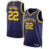 Versatile Andrew Wiggins Golden State Warriors Jordan Brand Unisex Swingman Jersey Statement Edition Navy
