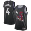 Splendido Robusto Eccezionale Scottie Barnes Toronto Raptors Nike Unisex 2024/25 Swingman Player Jersey City Edition Black