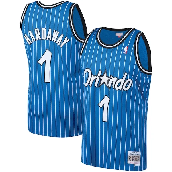 Accattivante Lussuoso Meraviglioso Penny Hardaway Orlando Magic 1994/95 Big & Tall Hardwood Classics Swingman Jersey Blue