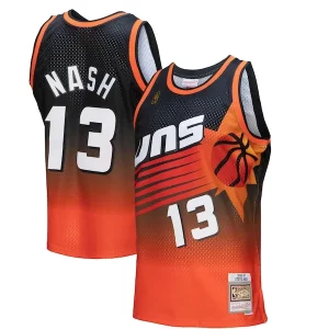 Ottimo Steve Nash Phoenix Suns 1996/97 Hardwood Classics Fadeaway Swingman Player Jersey Orange/Black