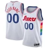 Bellissimo Fantastico Gorgeous Philadelphia 76ers Nike Unisex 2024/25 Custom Swingman Jersey City Edition White