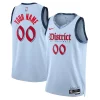 Resistente Fantastico Washington Wizards Nike Unisex 2024/25 Custom Swingman Jersey City Edition Powder Blue