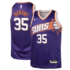 Ottimo Incantevole Kevin Durant Phoenix Suns Nike Youth Swingman Jersey Purple Icon