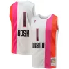 Prestigioso Fantastico Accattivante Chris Bosh Miami Heat 2001/02 Hardwood Classics Swingman Jersey White