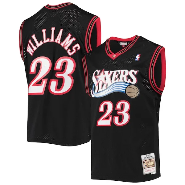 Classico Stupendo Lou Williams Philadelphia 76ers 2005/06 Hardwood Classics Swingman Jersey Black