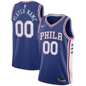Duraturo Philadelphia 76ers Nike 2020/21 Swingman Custom Jersey Icon Edition Royal