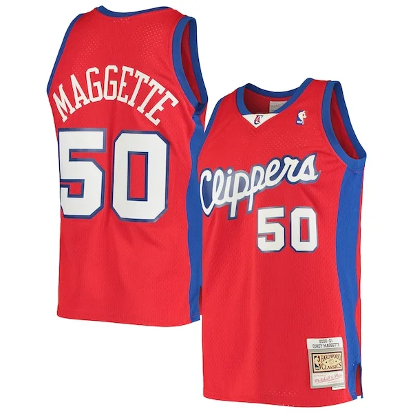 Duraturo Prestigioso Corey Maggette LA Clippers 2001/02 Hardwood Classics Swingman Jersey Red