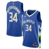 Gorgeous Giannis Antetokounmpo Milwaukee Bucks Nike Unisex 2022/23 Swingman Jersey City Edition Royal