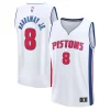 Classico Accattivante Tim Hardaway Jr. Detroit Pistons Youth Fast Break Replica Player Jersey Association White Edition