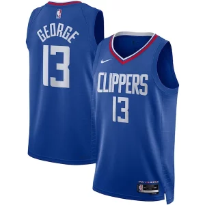 Fantastico Trendy Paul George LA Clippers Nike Unisex Swingman Jersey Icon Edition Royal