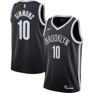 Lussuoso Ben Simmons Brooklyn Nets Nike 2021/22 Swingman Jersey Icon Edition Black