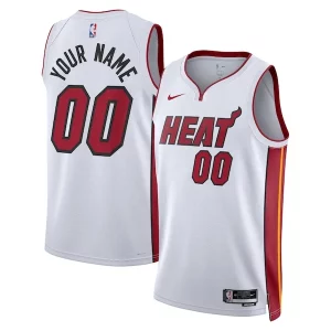 Comodo Duraturo Trendy Miami Heat Nike Unisex Swingman Custom Jersey White Association Edition