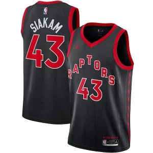 Magnifico Pascal Siakam Toronto Raptors Jordan Brand 2020/21 Swingman Jersey Statement Edition Black
