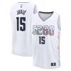 Gorgeous Carino Delizioso Nikola Jokic Denver Nuggets Youth 2024/25 Fast Break Player Jersey City Edition White