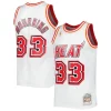 Splendido Classico Versatile Alonzo Mourning Miami Heat Hardwood Classics Swingman Jersey White