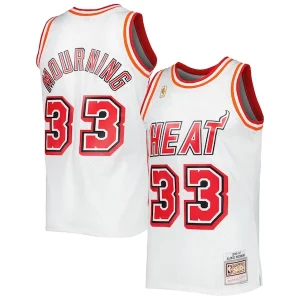 Splendido Classico Versatile Alonzo Mourning Miami Heat Hardwood Classics Swingman Jersey White