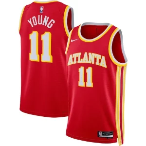 Classico Splendido Sofisticato Trae Young Atlanta Hawks Nike Unisex Swingman Jersey Icon Edition Red/White