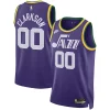 Classico Jordan Clarkson Utah Jazz Nike Unisex Swingman Replica Jersey Classic Edition Purple