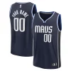 Ottimo Splendido Stupendo Dallas Mavericks Custom Fast Break Jersey Statement Edition Navy/Blue