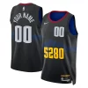 Incantevole Denver Nuggets Nike Unisex 2023/24 Custom Swingman Jersey Black City Edition