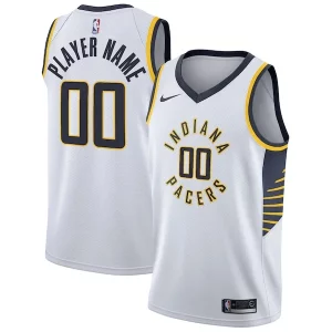 Accattivante Comodo Robusto Indiana Pacers Nike 2020/21 Swingman Custom Jersey Association Edition White