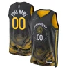 Delizioso Magnifico Trendy Golden State Warriors Nike Unisex 2022/23 Swingman Custom Jersey City Edition Black