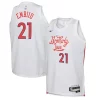 Cool Joel Embiid Philadelphia 76ers Nike Youth 2022/23 Swingman Jersey City Edition White