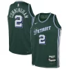 Bellissimo Cade Cunningham Detroit Pistons Nike Youth 2022/23 Swingman Jersey City Edition Green