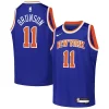 Trendy Jalen Brunson New York Knicks Nike Youth Swingman Jersey Icon Edition Blue
