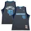 Raffinato Delizioso Resistente Dirk Nowitzki Dallas Mavericks 2003/04 Hardwood Classics Swingman Jersey Gray
