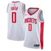 Carino Raffinato Jalen Green Houston Rockets Nike Swingman Jersey Association Edition White