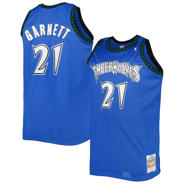 Versatile Moderno Kevin Garnett Minnesota Timberwolves Big & Tall Hardwood Classics 2003/04 Swingman Jersey Blue
